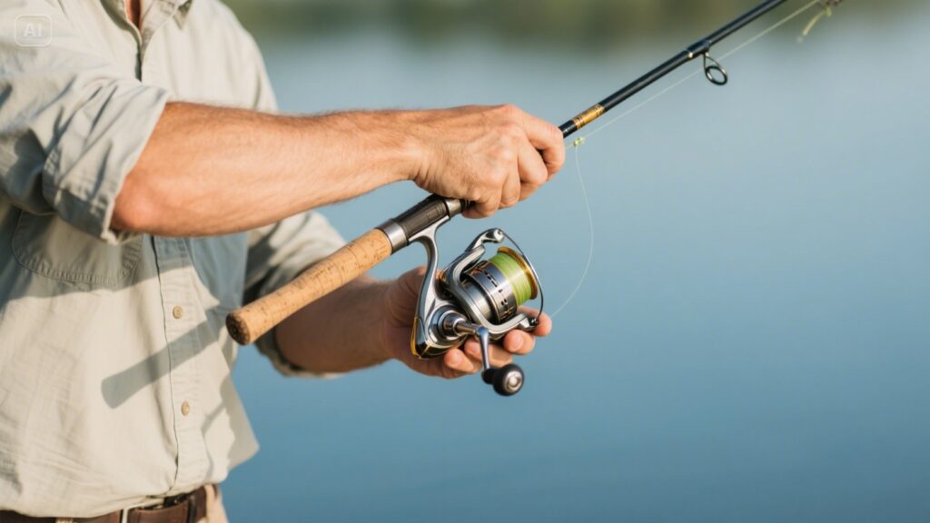 how to use a spinning reel