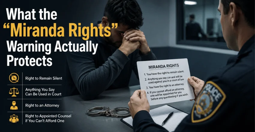 What the “Miranda Rights” Warning Actually Protects