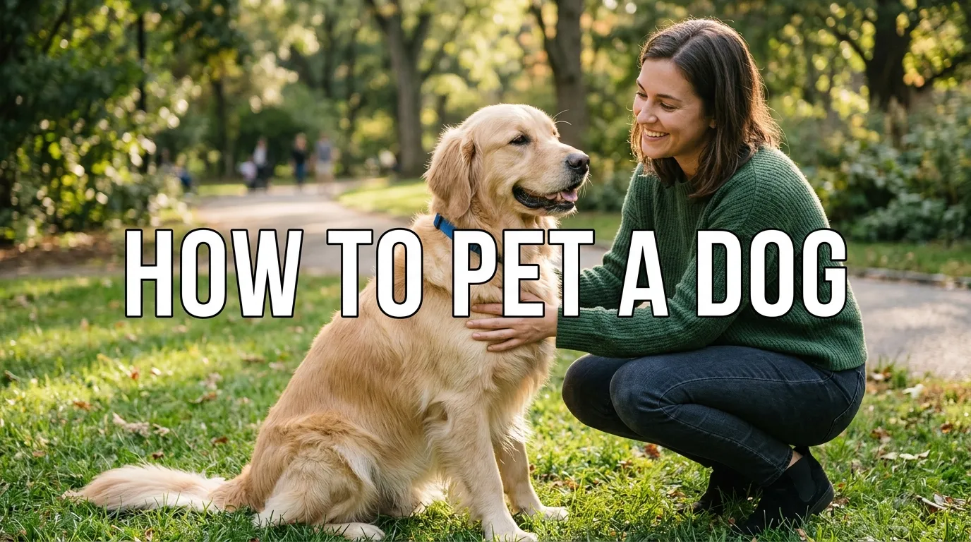 How to Pet a Dog Safely: 7 Essential Steps for Comfortable, Respectful, and Trust-Building Greetings, Understanding Canine Body Language, and Avoiding Common Mistakes